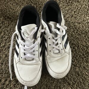 adidas Kids White and Black Sneakers